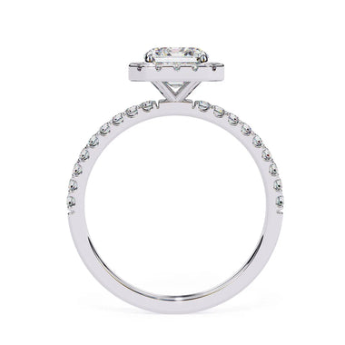Emo Diamond Solitaire Ring