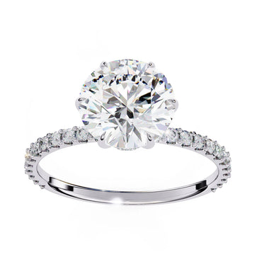 Imperious Solitaire Ring