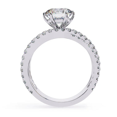 Lustre Solitaire Ring