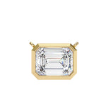 Emerald Cut Solitaire Pendant