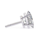 Princess Cut Solitaire EarStuds