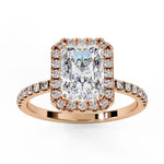 Emo Round Solitaire Ring