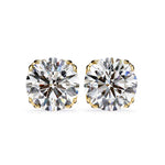 Round Cut Solitaire EarStuds