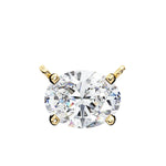 OVAL Cut Solitaire Pendant