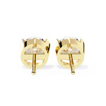 Round Cut Solitaire EarStuds