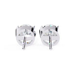 Round Cut Solitaire EarStuds