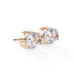 Round Cut Solitaire EarStuds