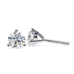 Round Cut Solitaire EarStuds