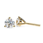 Round Cut Solitaire EarStuds