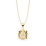 Gold Frost Diamond Pendant
