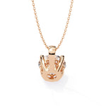 Gold Frost Diamond Pendant