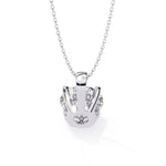Gold Frost Diamond Pendant