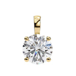 Gold Frost Diamond Pendant