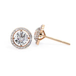 Round Solitaire EarStuds