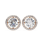 Round Solitaire EarStuds