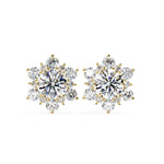 Round Solitaire EarStuds