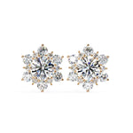 Round Solitaire EarStuds