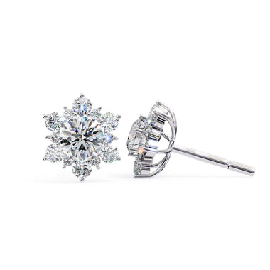 Round Solitaire EarStuds