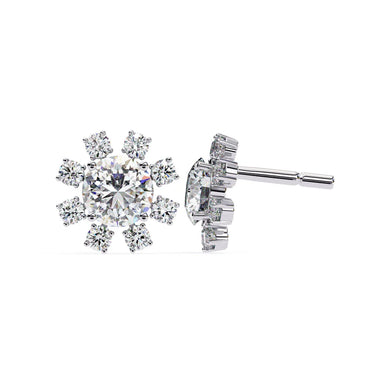 Round Solitaire EarStuds