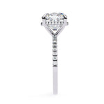 Queen of Diamonds Solitaire Ring