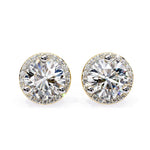 Round Solitaire EarStuds