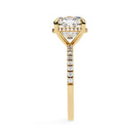Queen of Diamonds Solitaire Ring