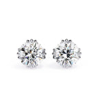 Round Cut Solitaire EarStuds