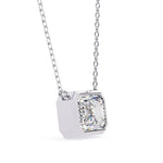 Emerald Cut Solitaire Pendant