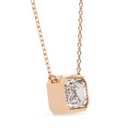 Emerald Cut Solitaire Pendant