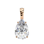 PEAR Cut Solitaire Pendant