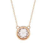Simple Solitaire Pendant