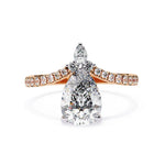 Pearqueen Solitaire Ring