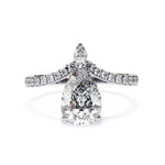 Pearqueen Solitaire Ring