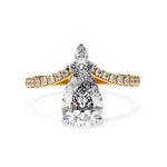 Pearqueen Solitaire Ring