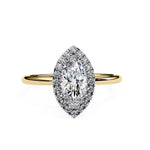 Luxurious Diamond Solitaire Ring
