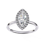 Luxurious Diamond Solitaire Ring
