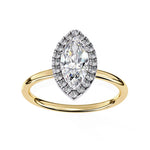 Luxurious Diamond Solitaire Ring