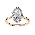 Luxurious Diamond Solitaire Ring