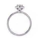 Eclectic Diamond Solitaire Ring