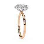 Eclectic Diamond Solitaire Ring