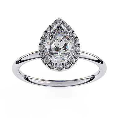 Eclectic Diamond Solitaire Ring