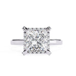 Romantic Solitaire Diamond Finger Ring