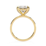 Romantic Solitaire Diamond Finger Ring