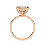 Romantic Solitaire Diamond Finger Ring