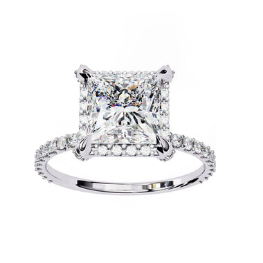 Vibrant Solitaire Diamond Finger Ring