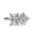 EmeSqu Solitaire Ring
