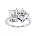 EmeSqu Solitaire Ring