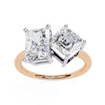 EmeSqu Solitaire Ring