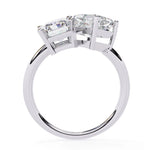 EmeSqu Solitaire Ring
