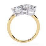 EmeSqu Solitaire Ring